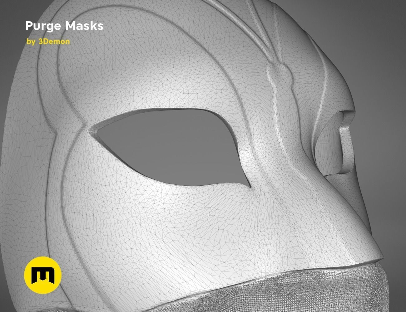 The Purge - Masks 3D print model_29