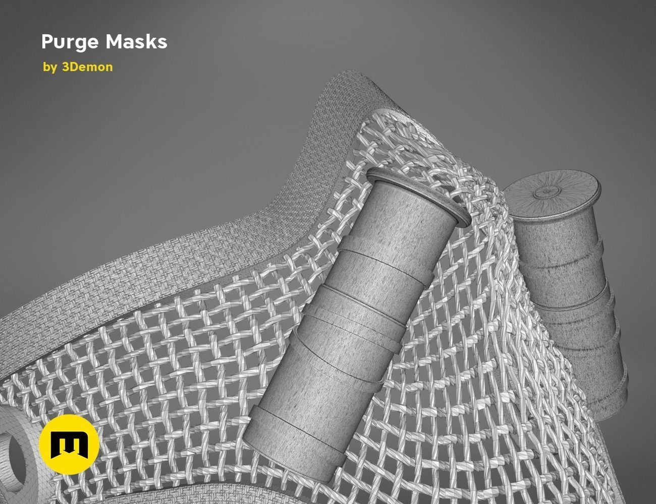 The Purge - Masks 3D print model_46