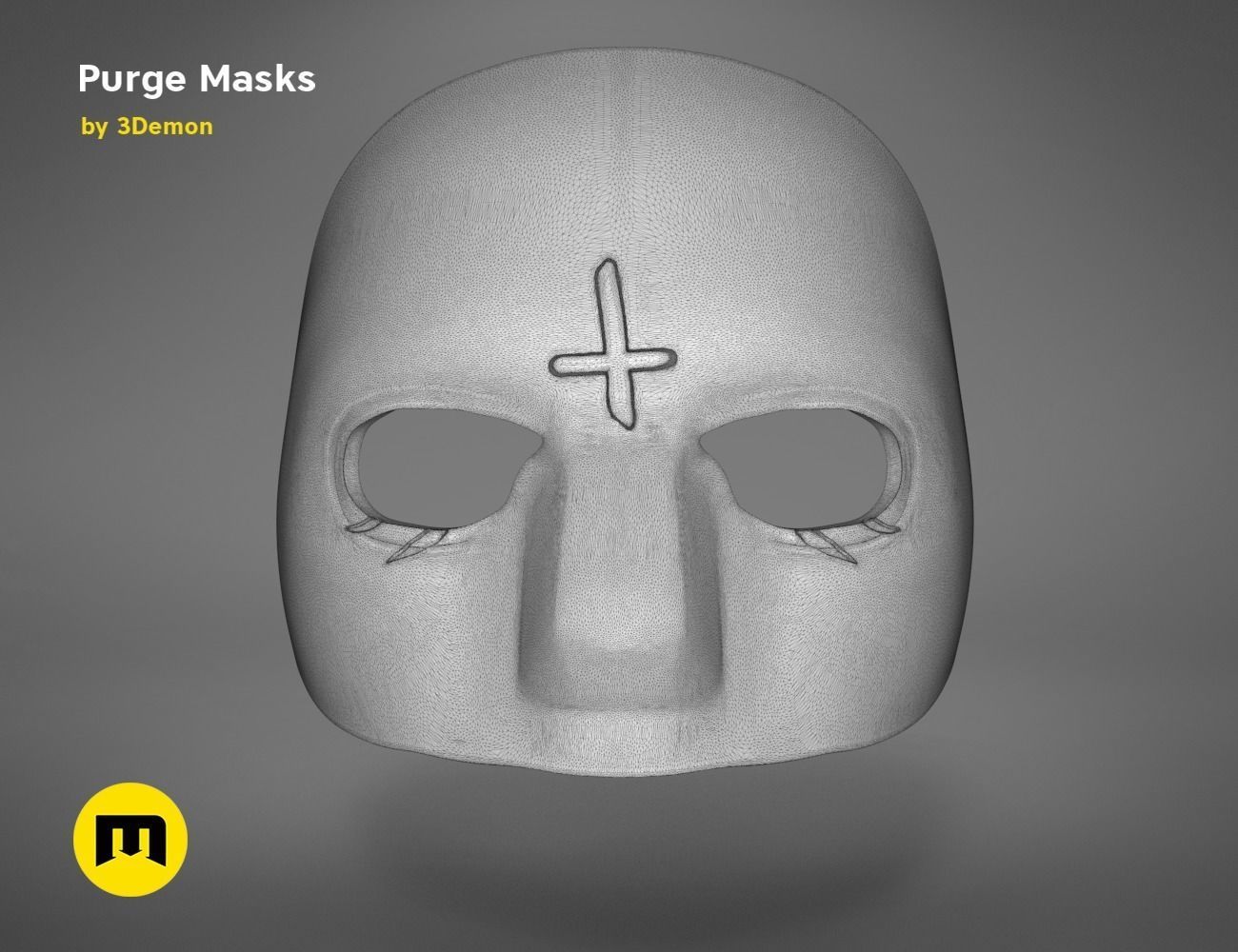 The Purge - Masks 3D print model_36