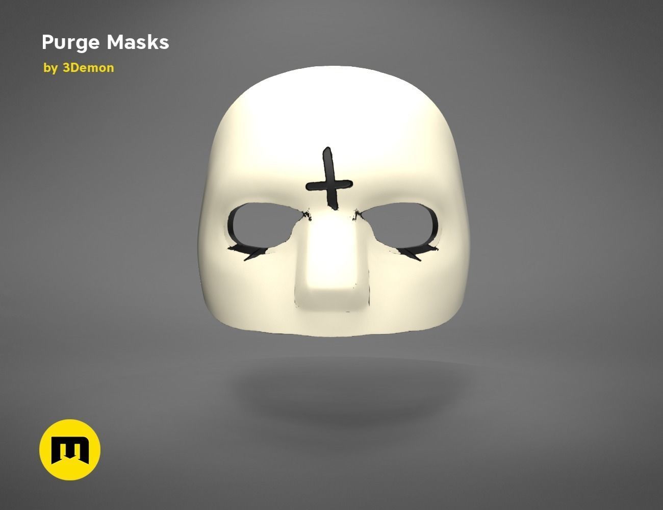 The Purge - Masks 3D print model_3