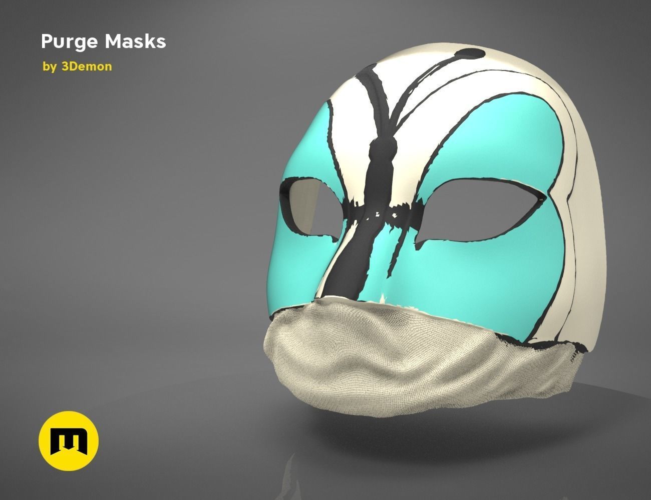 The Purge - Masks 3D print model_5