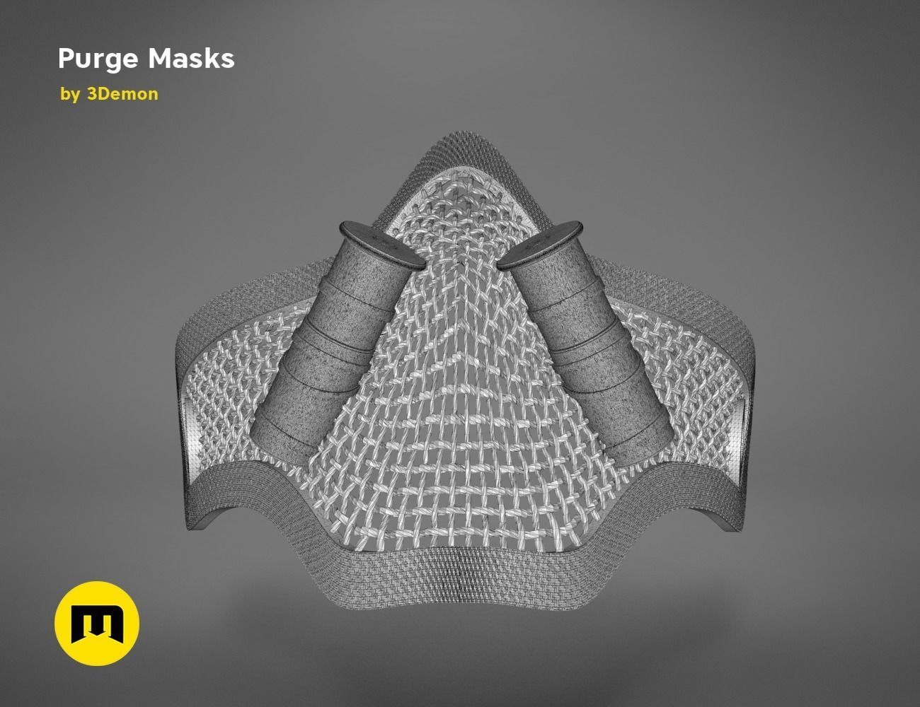 The Purge - Masks 3D print model_48