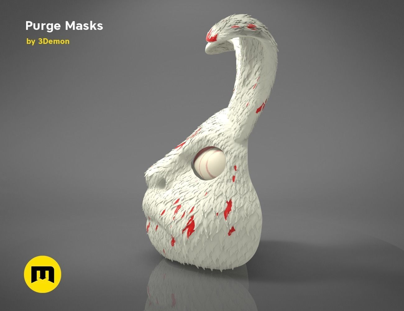 The Purge - Masks 3D print model_12