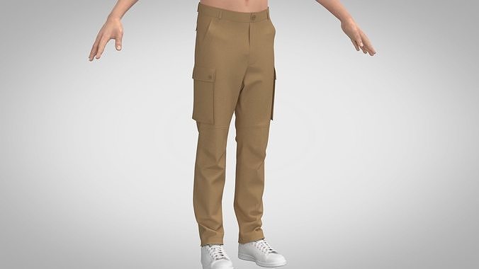 Cargo Pants 3D model