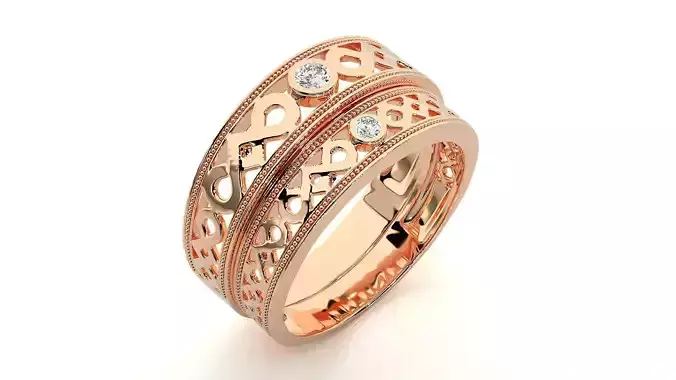 Band ring - nhan nu   1339