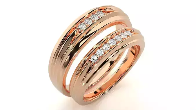 Band ring - nhan nu   1318
