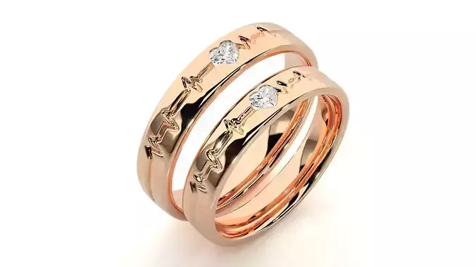 Band ring - CAD 9200 3D print model