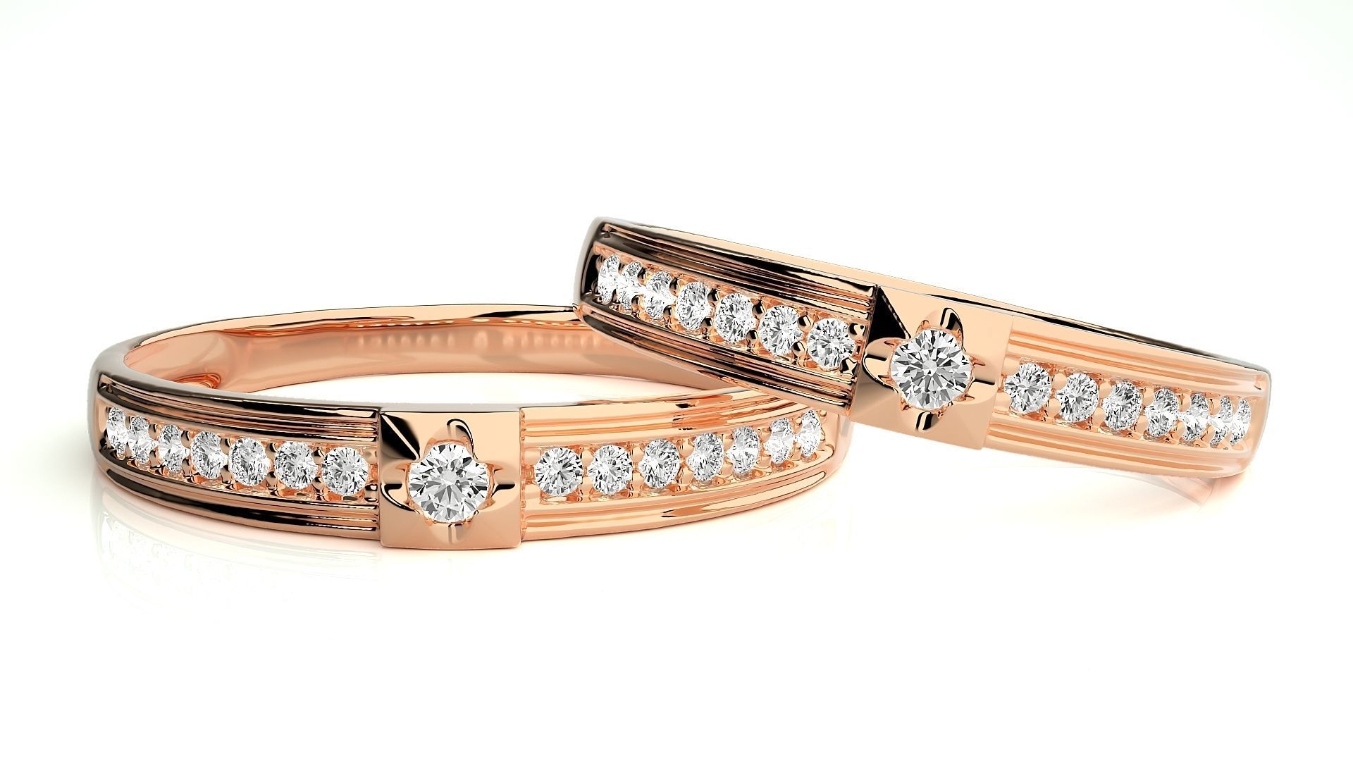 Band ring - tkrelt  316 3D print model_1