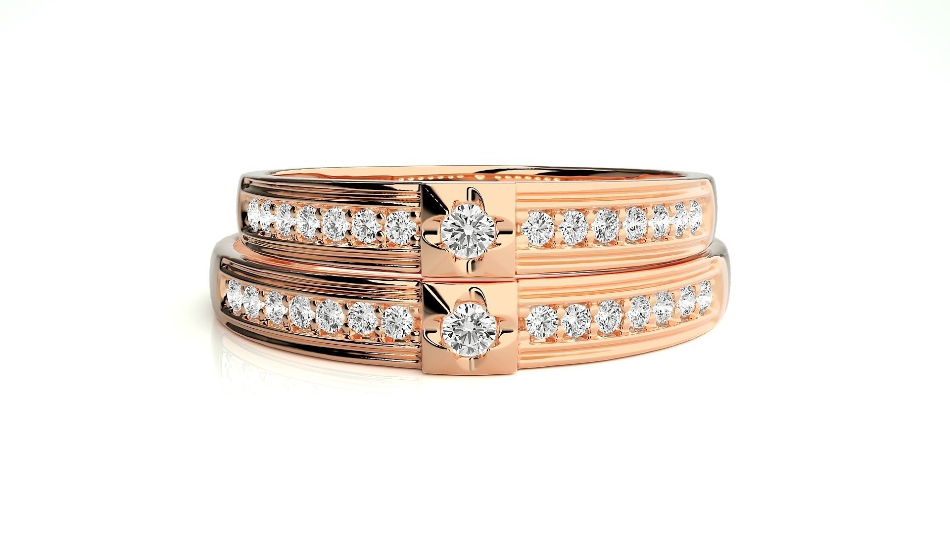 Band ring - tkrelt  316 3D print model_3