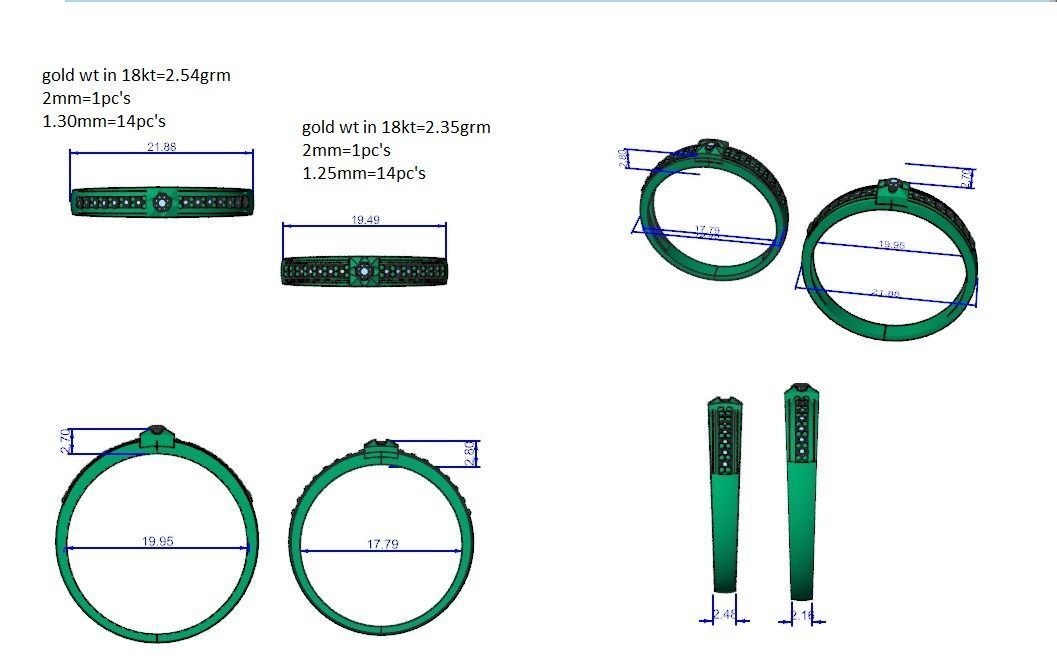 Band ring - tkrelt  316 3D print model_12