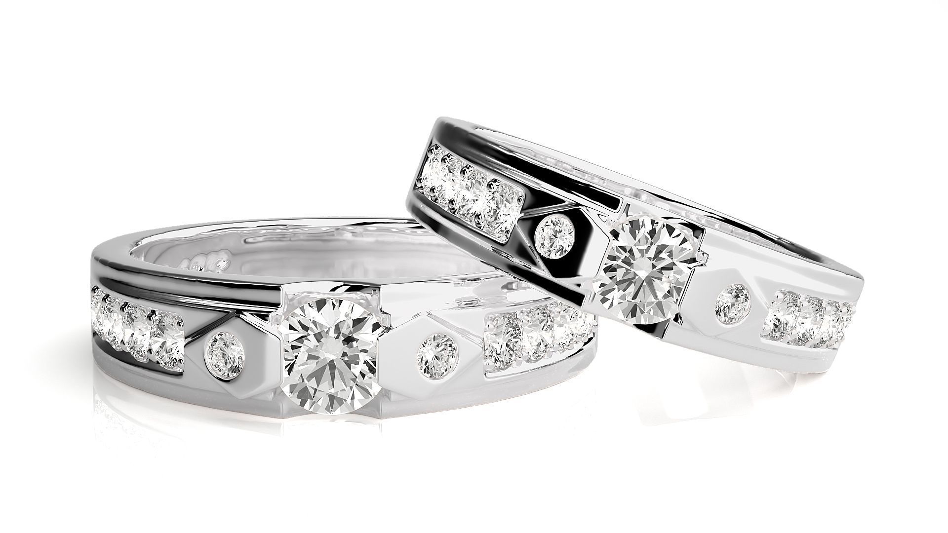 Band ring - s1  6133 3D print model_4