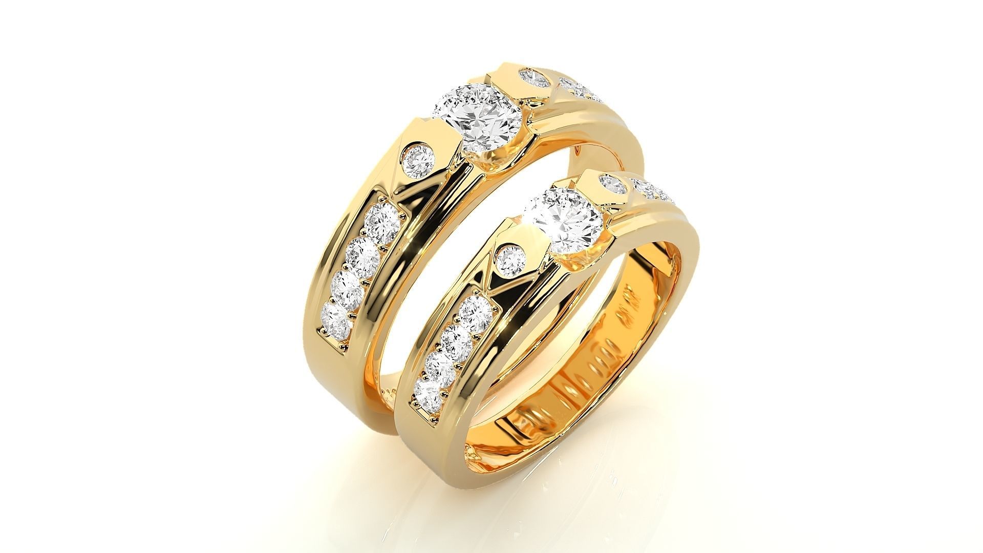 Band ring - s1  6133 3D print model_11