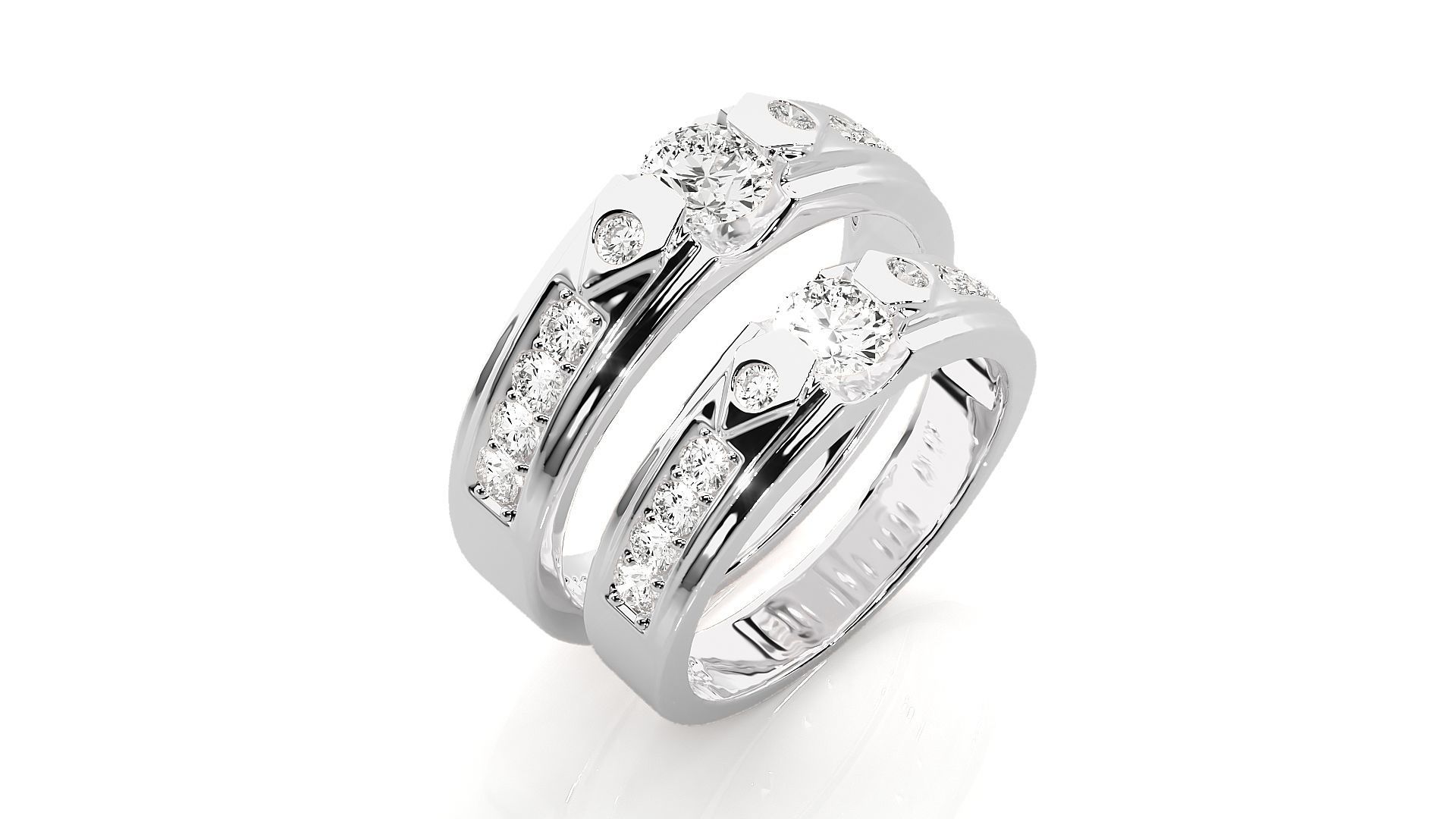 Band ring - s1  6133 3D print model_7