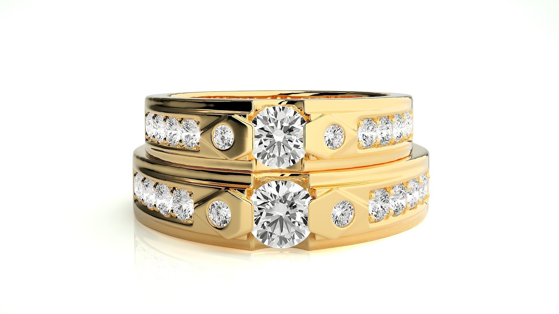 Band ring - s1  6133 3D print model_10