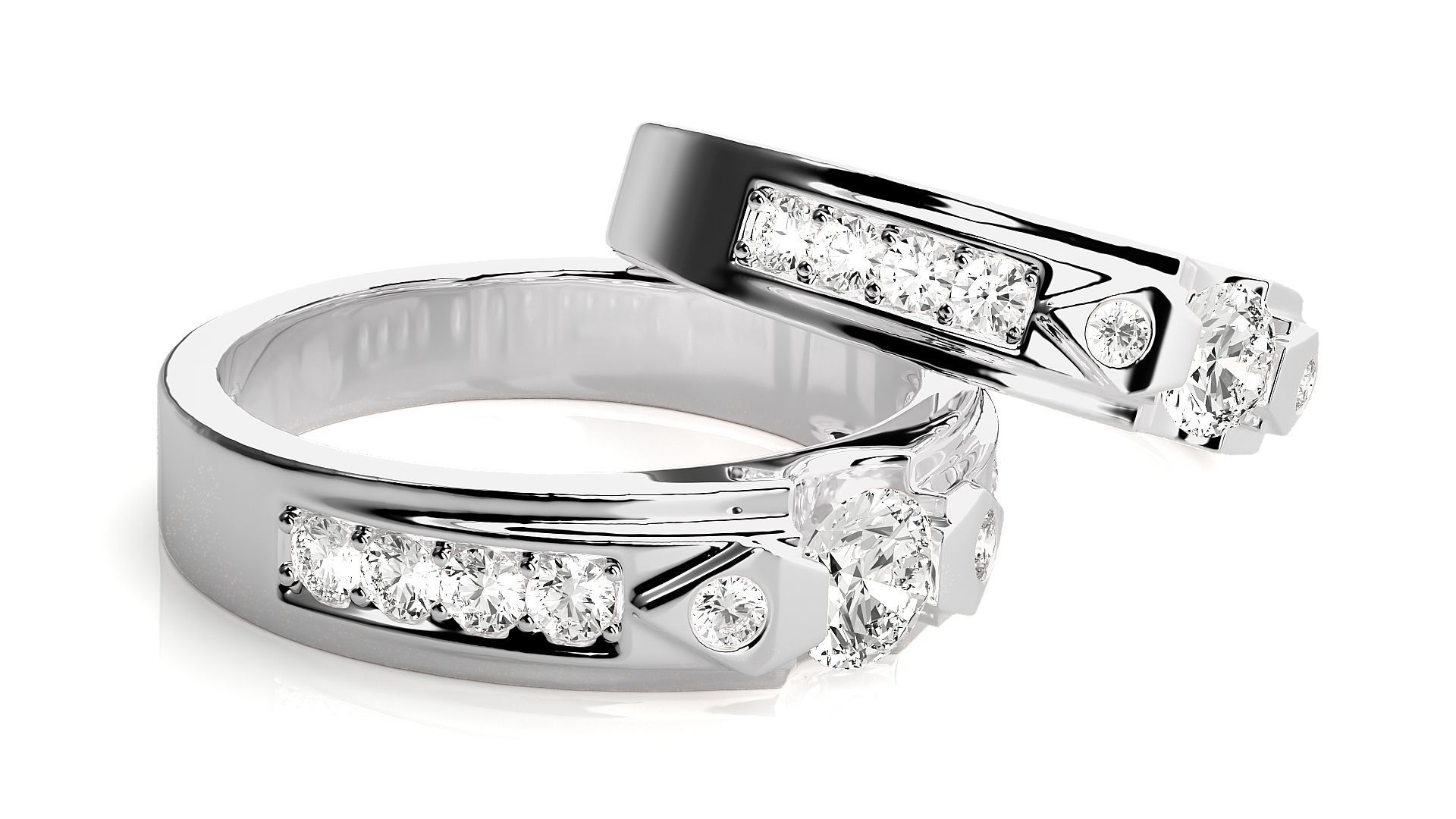 Band ring - s1  6133 3D print model_5