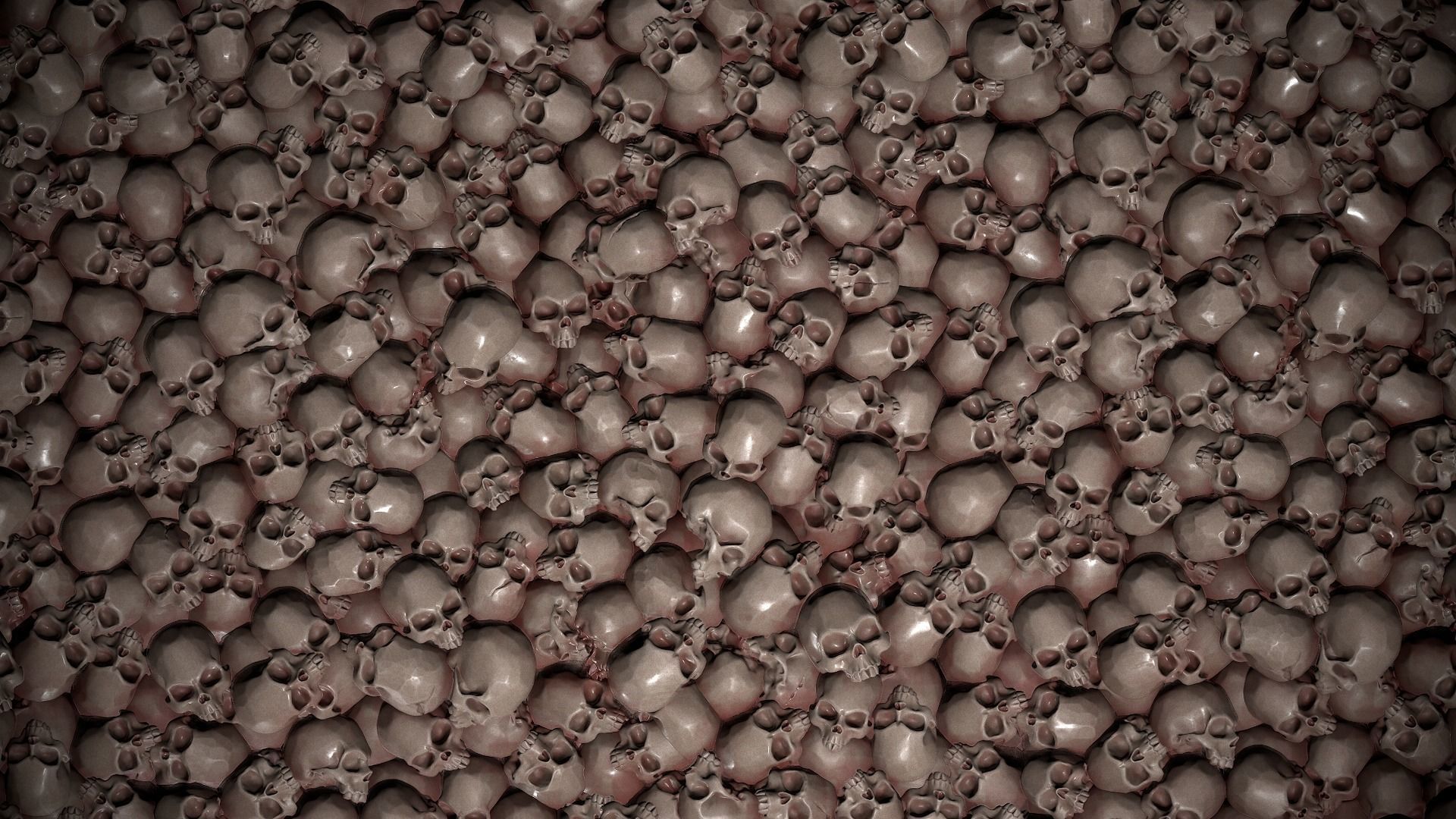 Pile of bloody skulls Texture_1