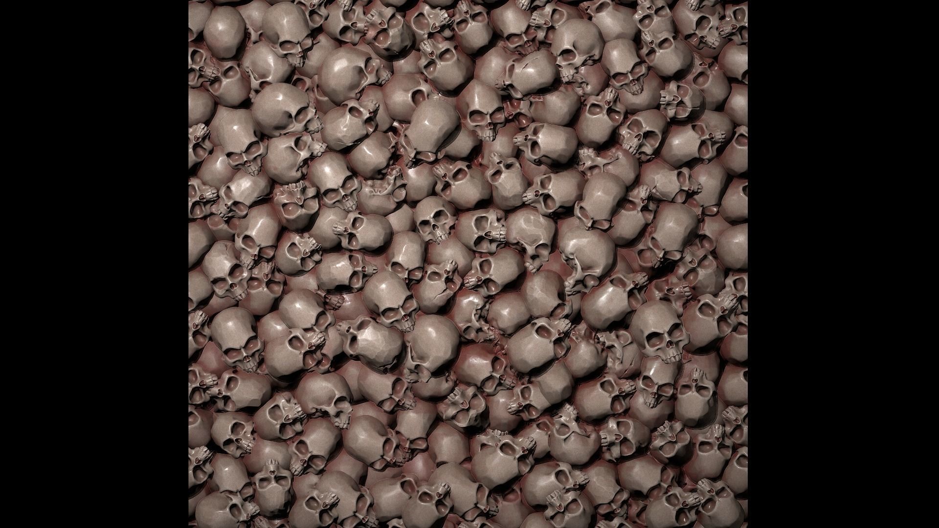 Pile of bloody skulls Texture_5