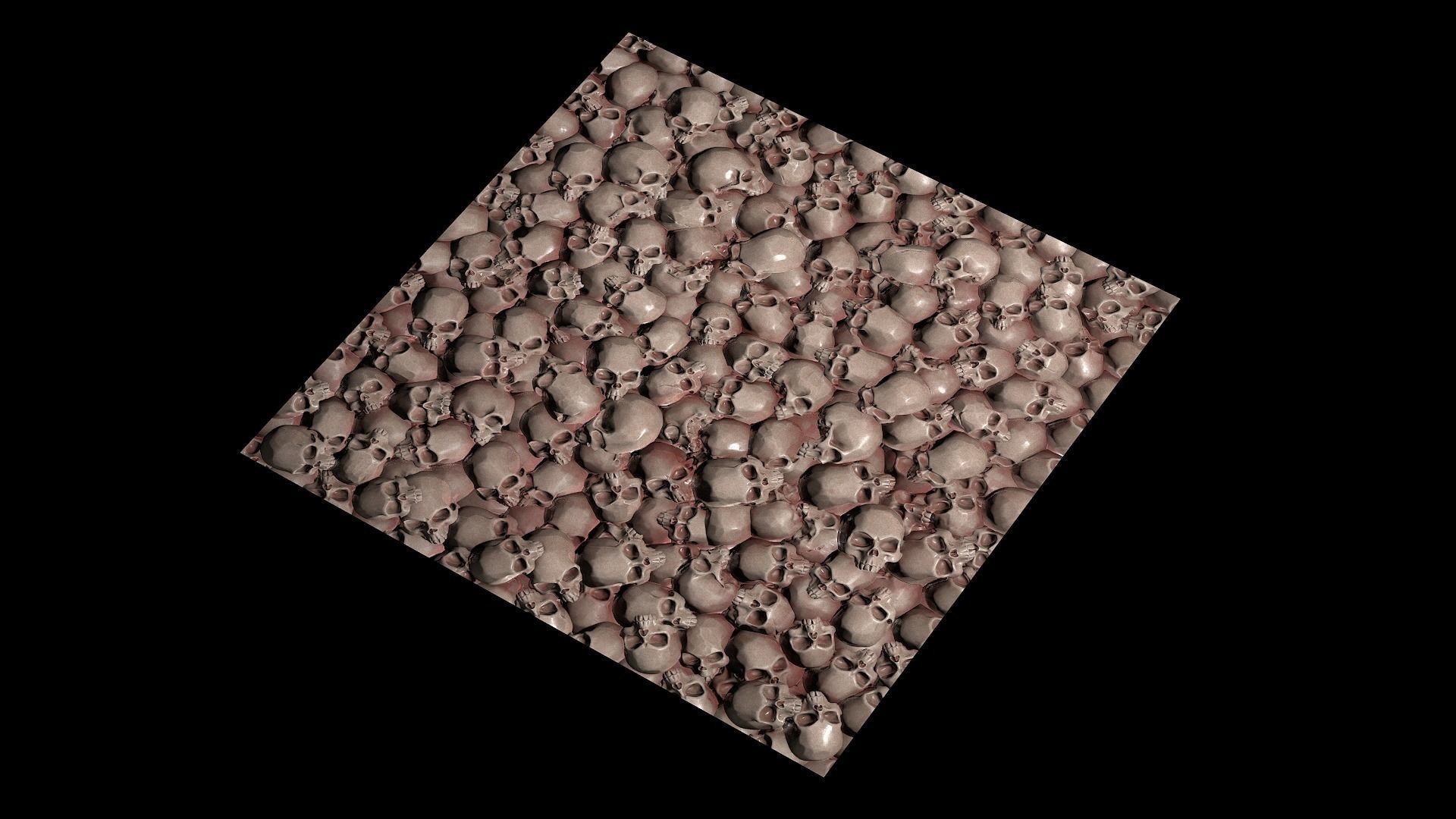 Pile of bloody skulls Texture_7
