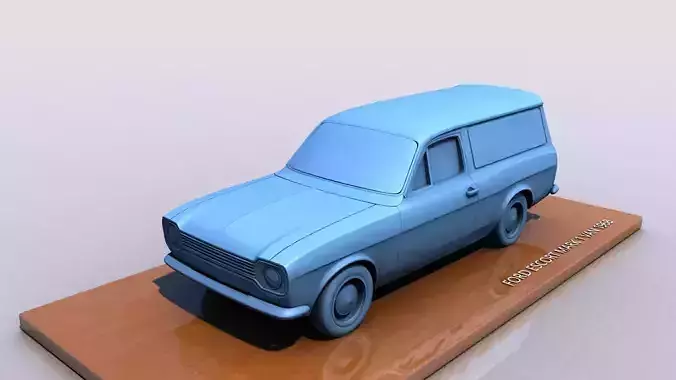 ESCORT MARK 1 1970 3D print model