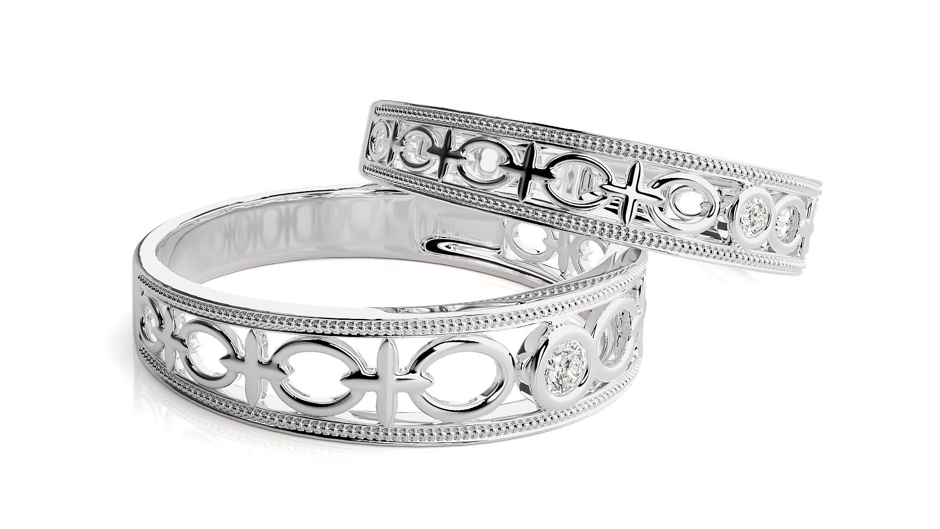 Band ring - s1  4785 3D print model_6