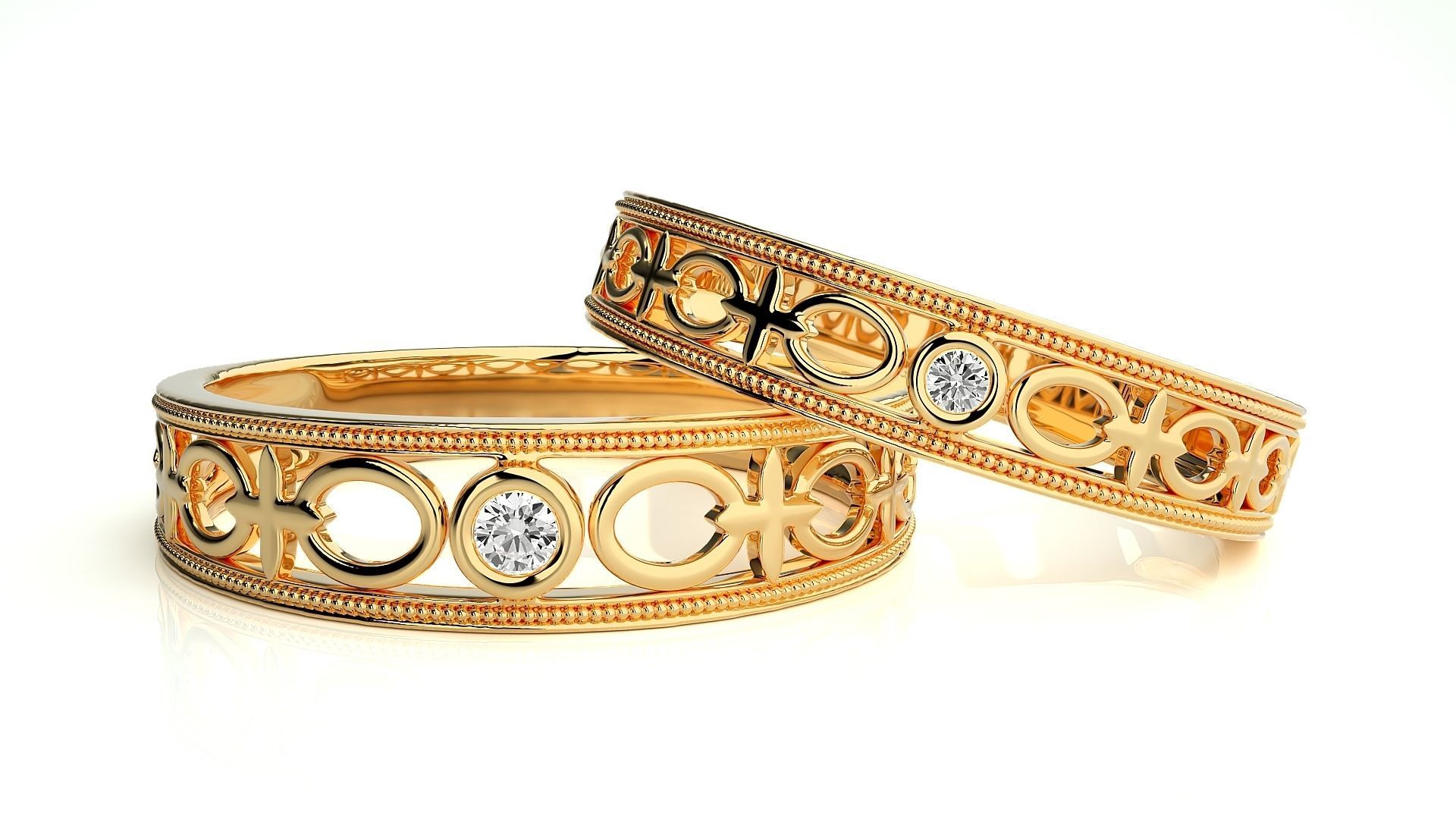 Band ring - s1  4785 3D print model_9