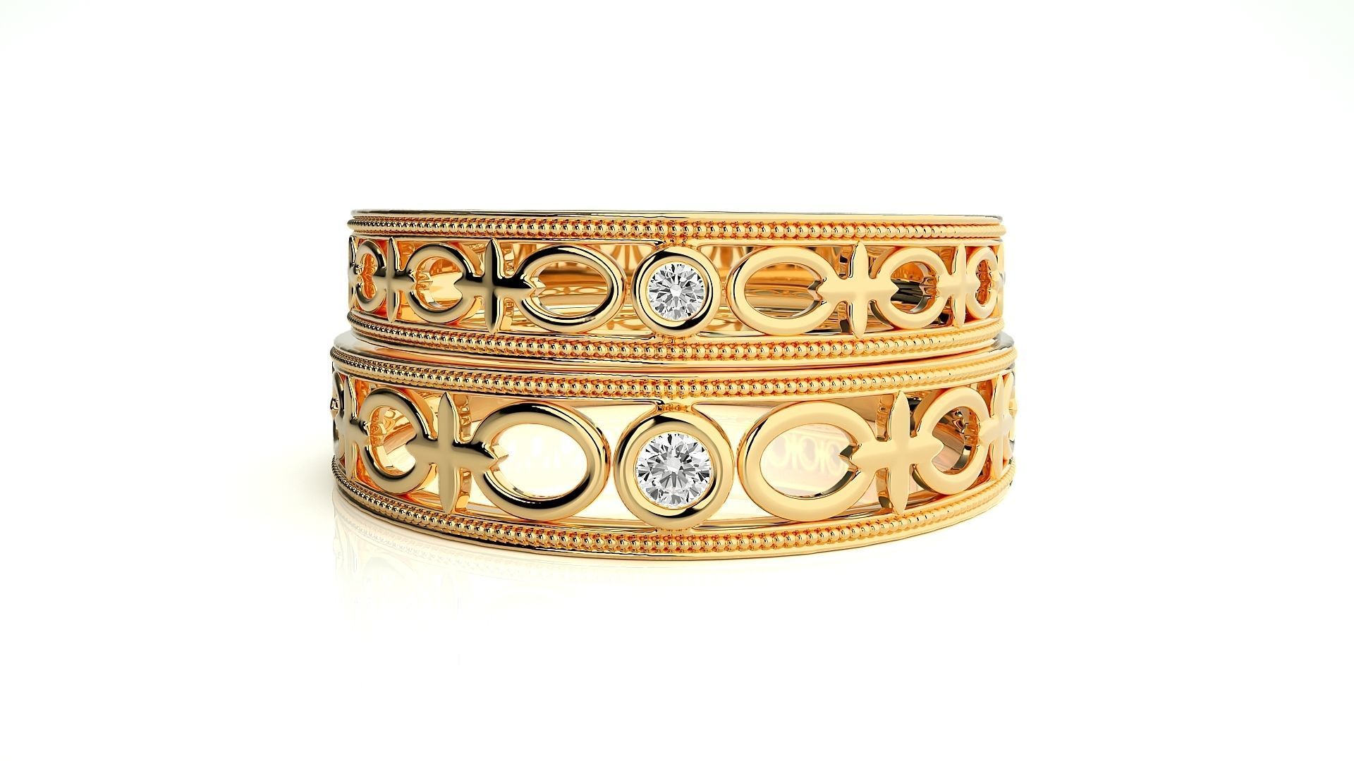 Band ring - s1  4785 3D print model_11