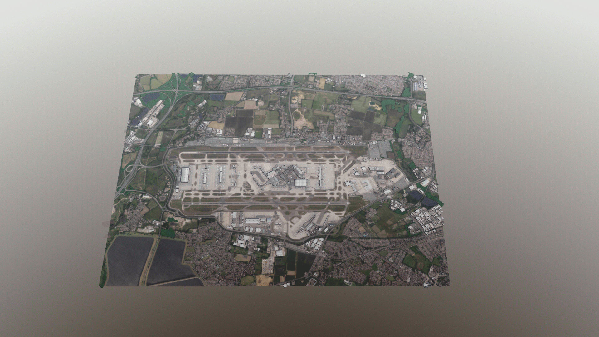 Heathrow Airport Low-poly 3D model_21