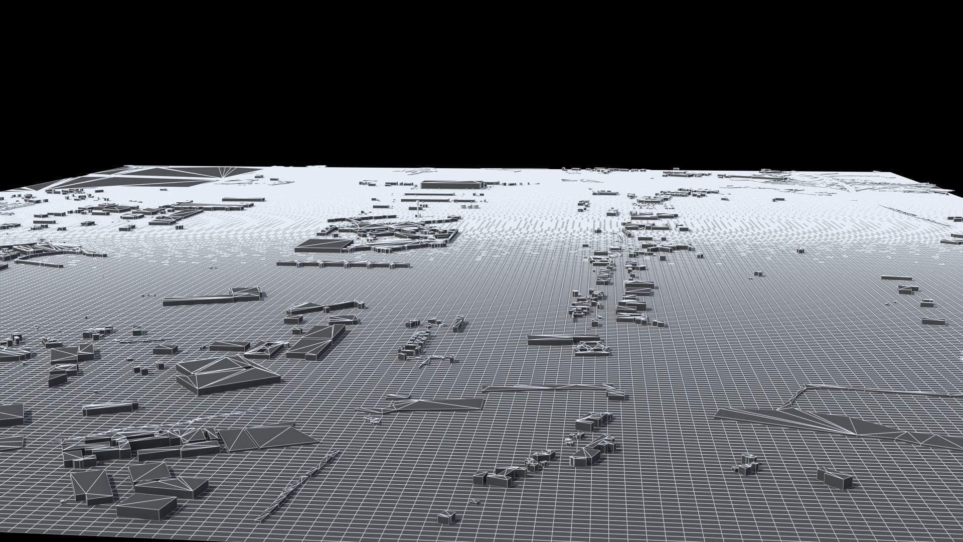 Heathrow Airport Low-poly 3D model_39