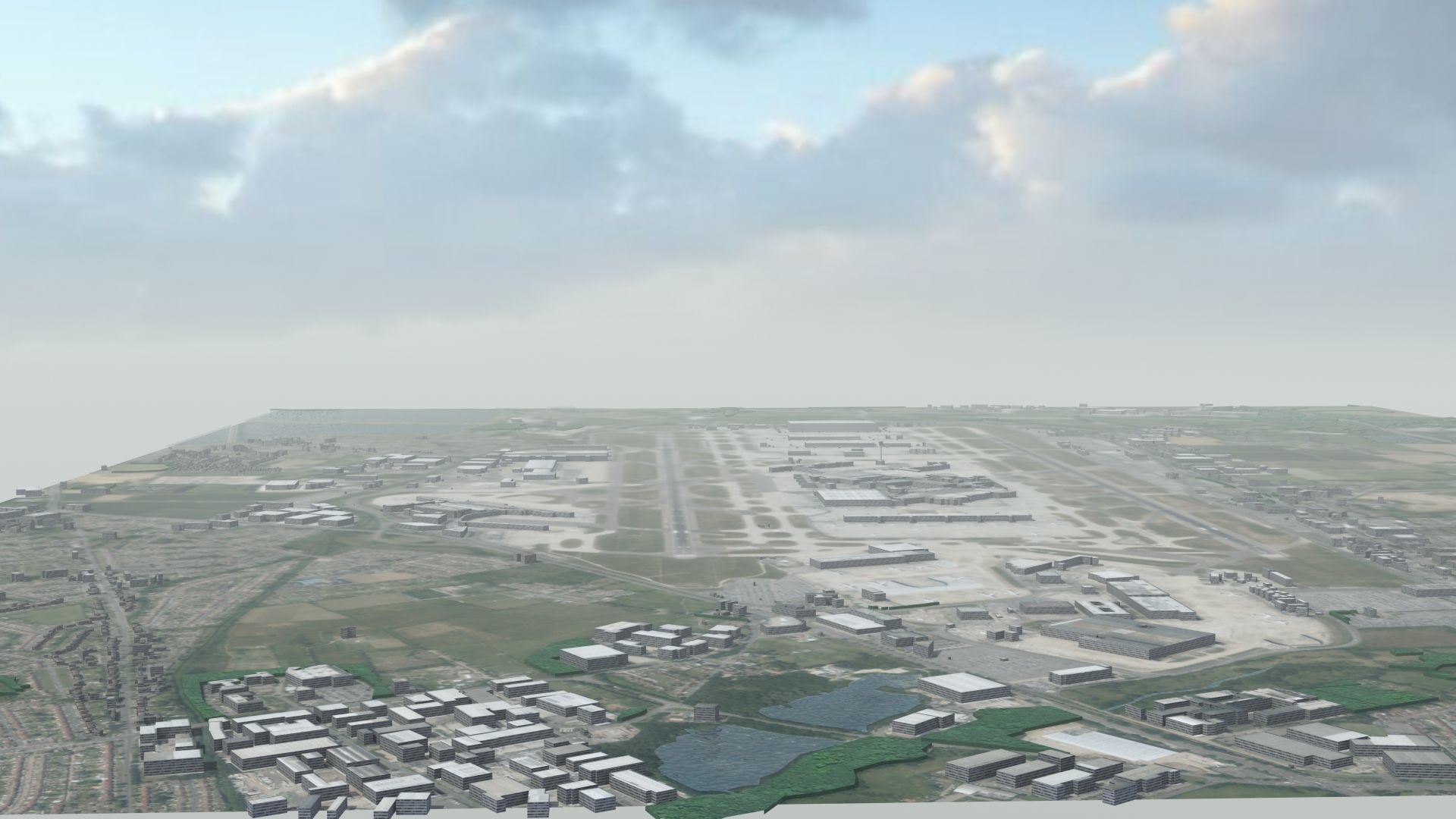 Heathrow Airport Low-poly 3D model_15