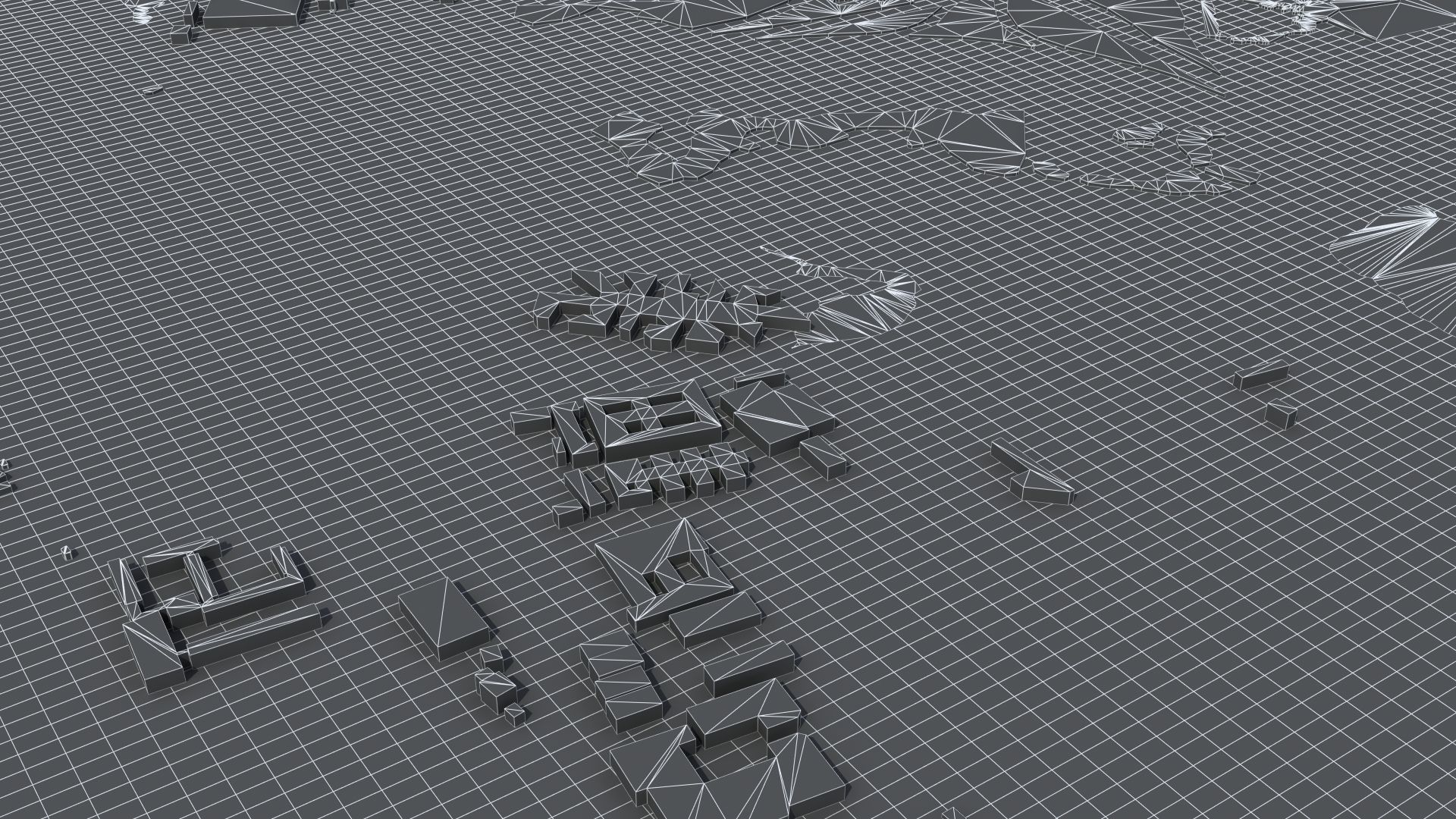 Heathrow Airport Low-poly 3D model_43