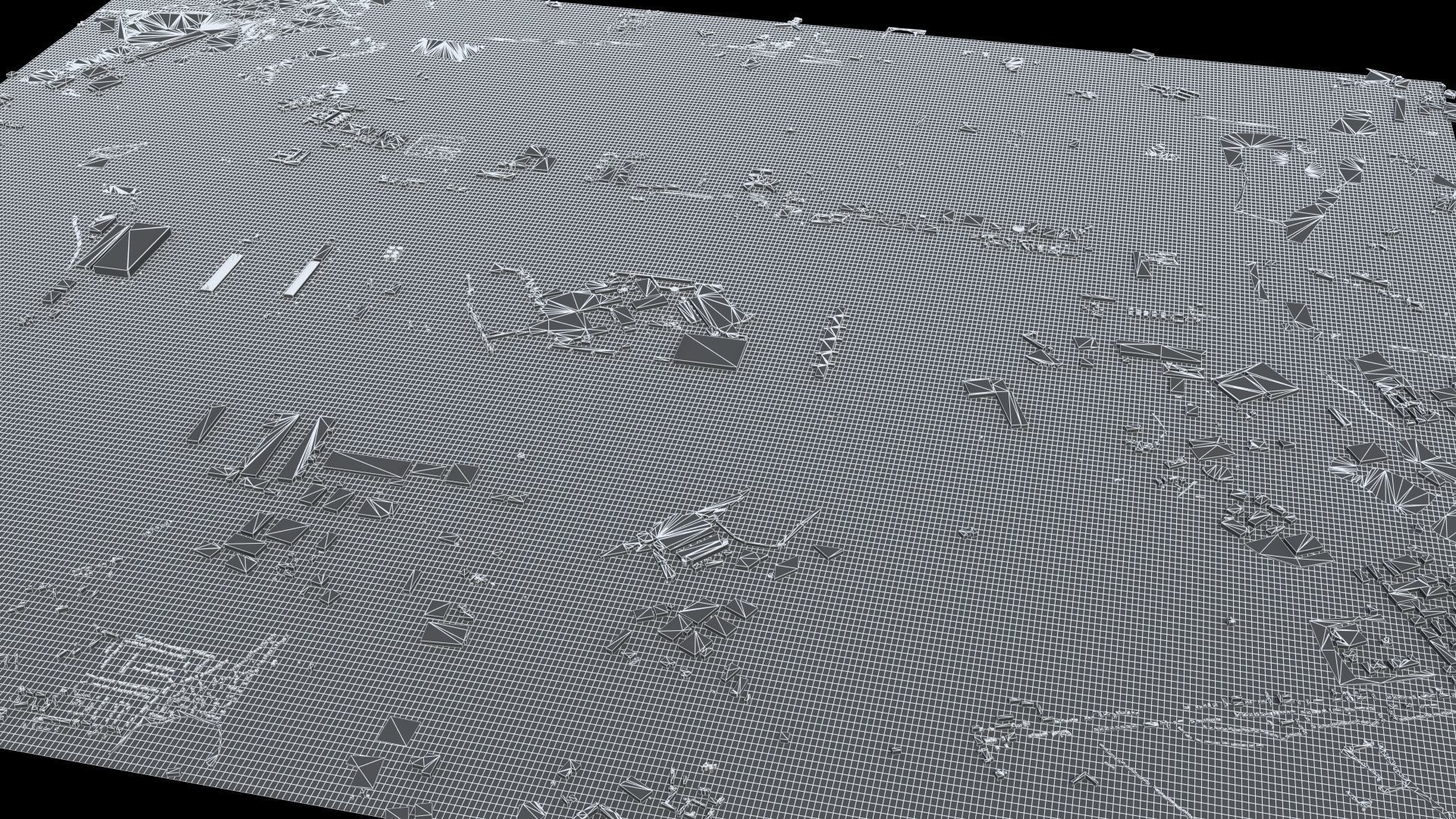 Heathrow Airport Low-poly 3D model_40