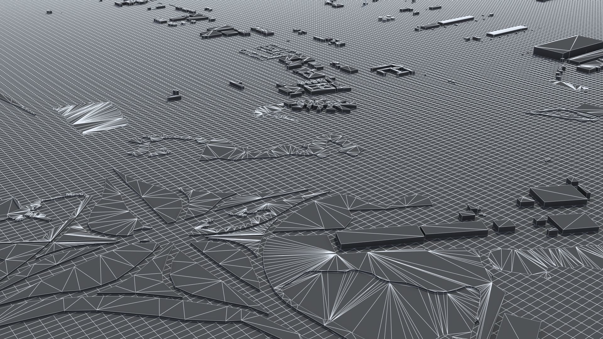 Heathrow Airport Low-poly 3D model_44