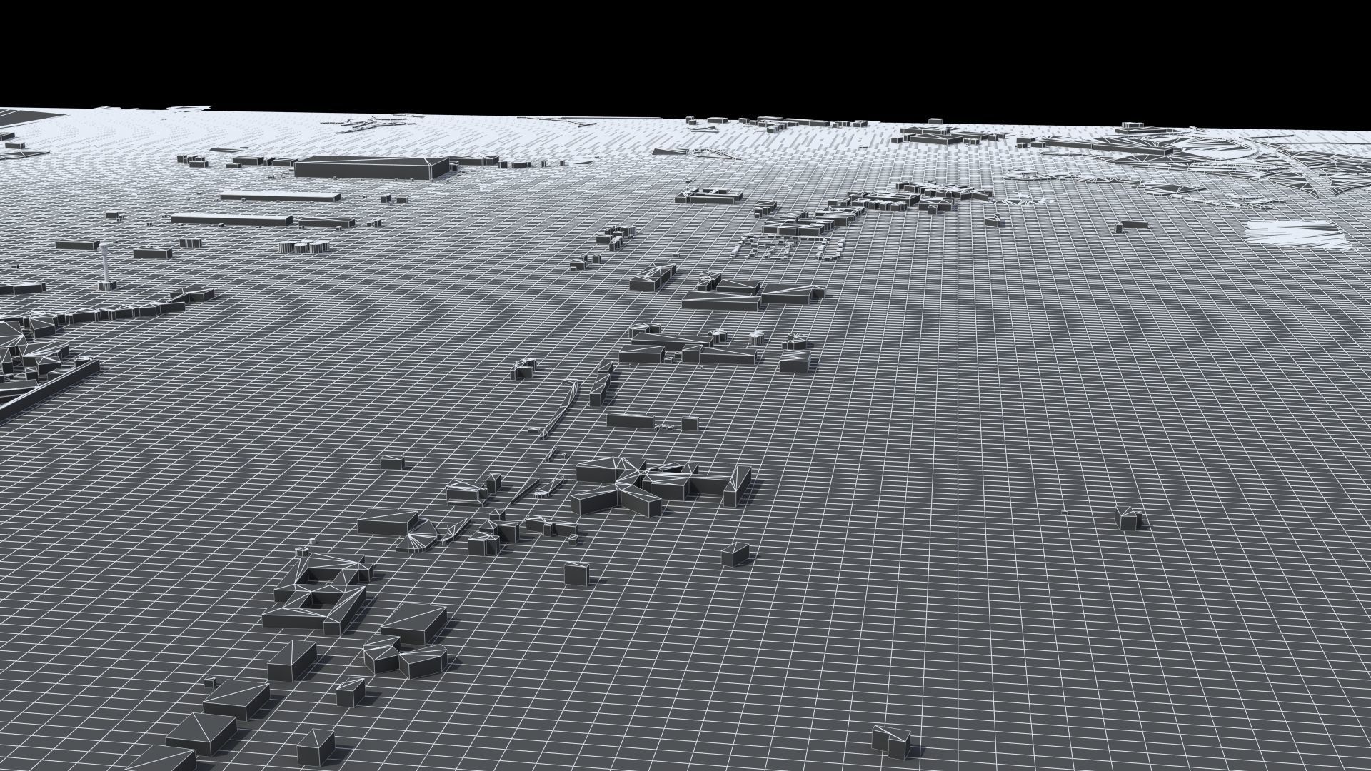 Heathrow Airport Low-poly 3D model_48