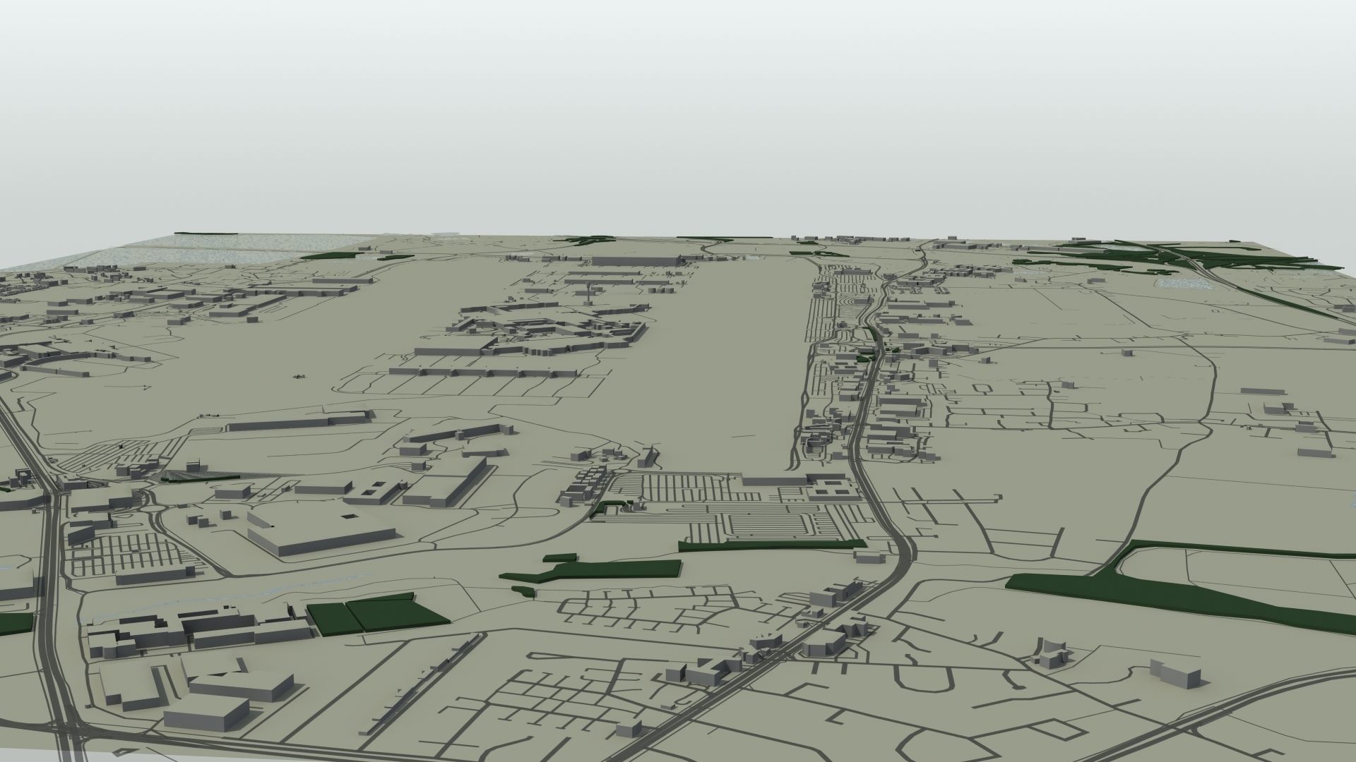 Heathrow Airport Low-poly 3D model_29