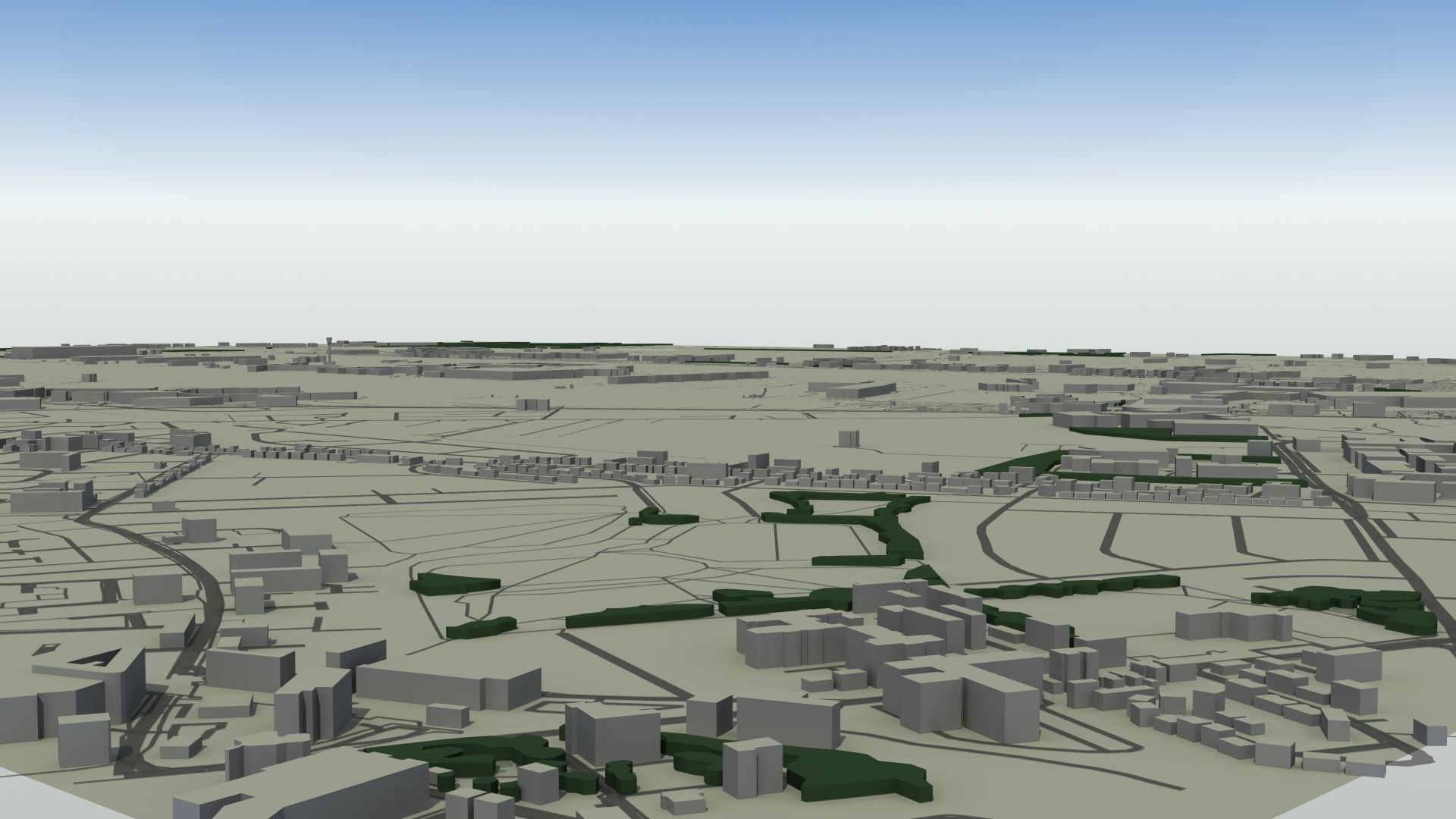 Heathrow Airport Low-poly 3D model_27