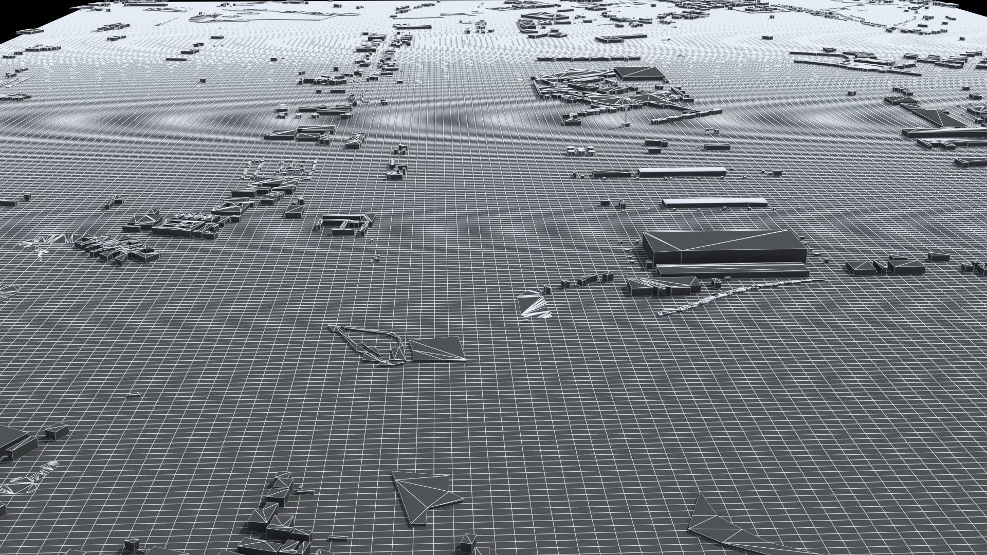 Heathrow Airport Low-poly 3D model_45