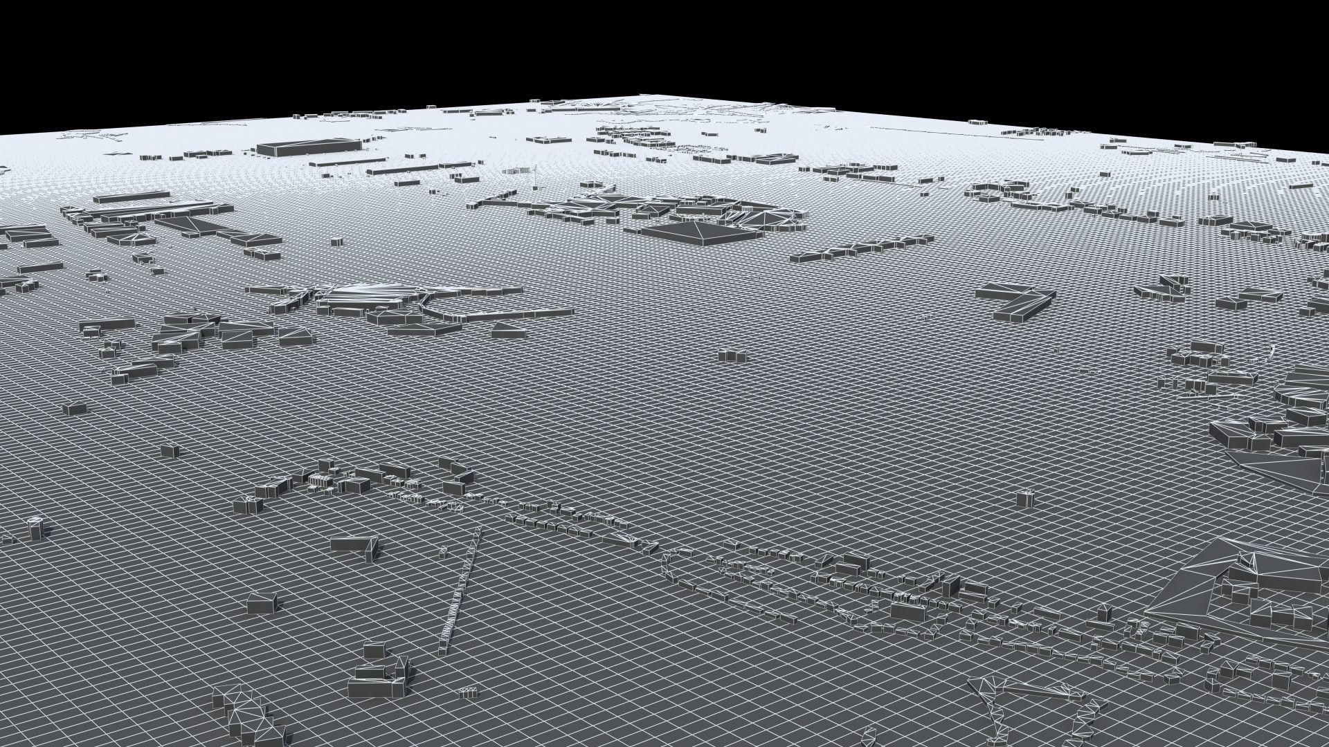 Heathrow Airport Low-poly 3D model_41