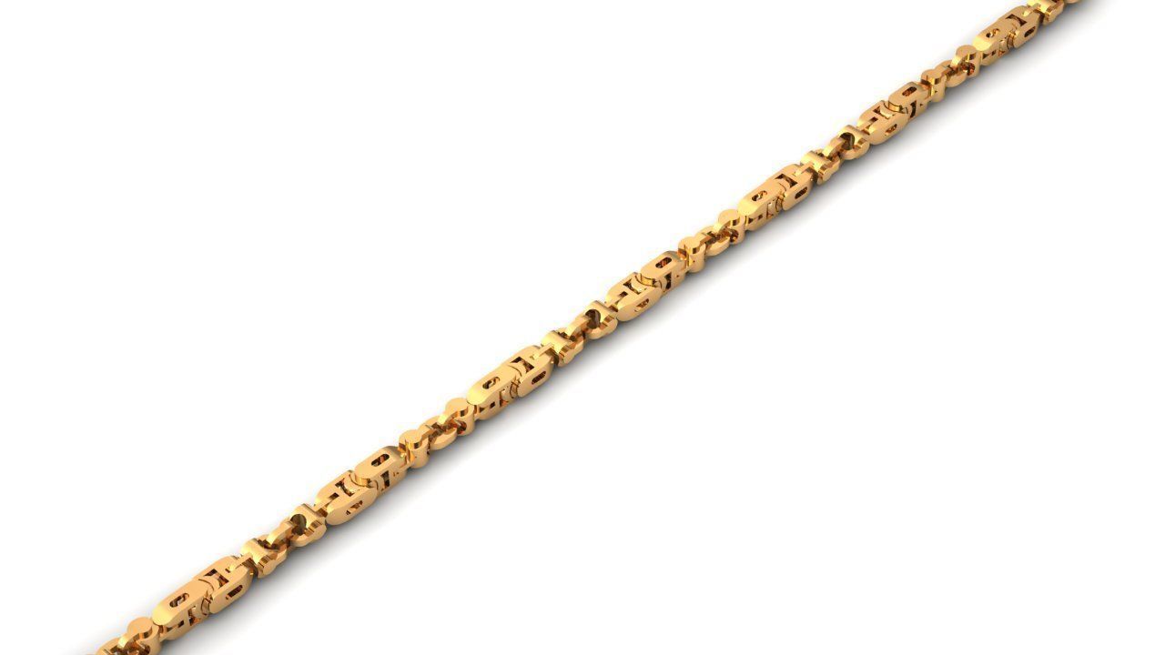 Eslabon para cadenas chain link E2016-8 3D print model 3D print model_1