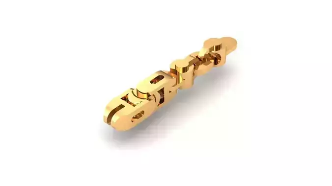 Eslabon para cadenas chain link E2016-8 3D print model