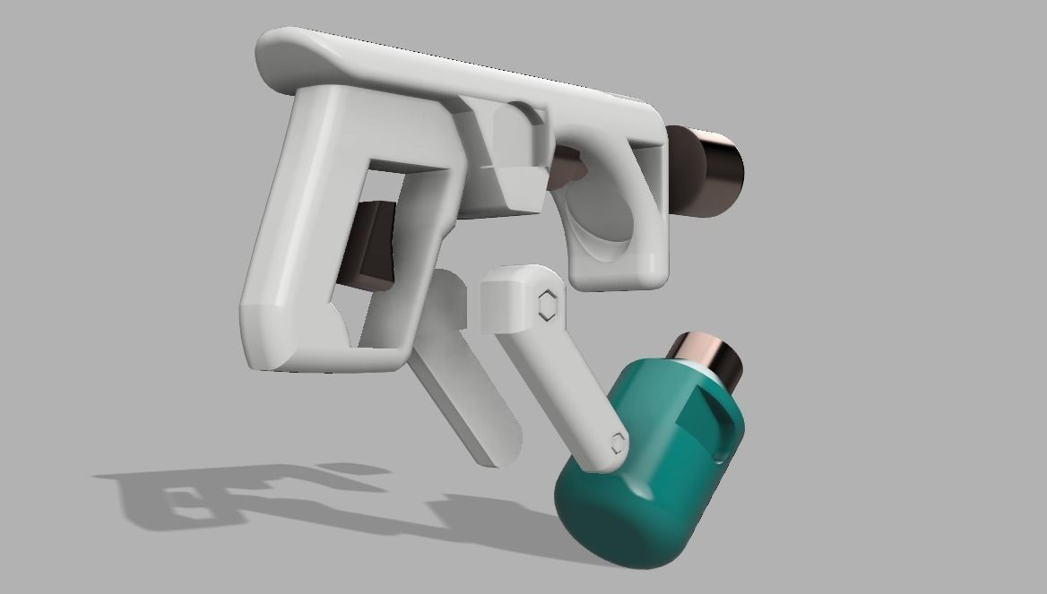 Jinx odyssey PaintGun 3D print  3D print model_4