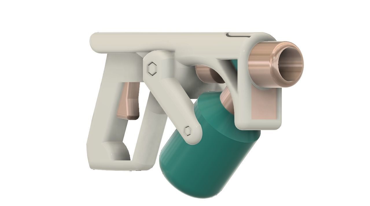 Jinx odyssey PaintGun 3D print  3D print model_1