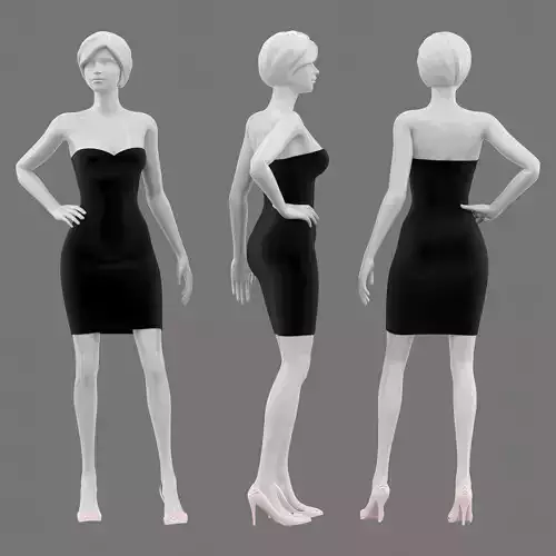 Female standing Pose Mannequin 02