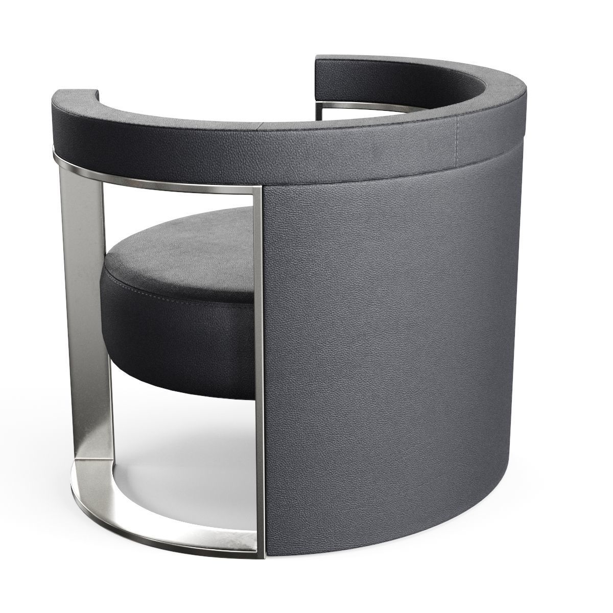 Roger Armchair by Fendi 3D model_4