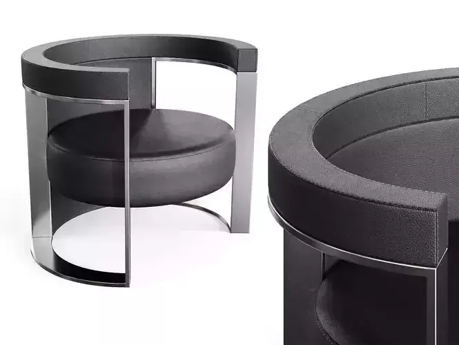 Roger Armchair by Fendi