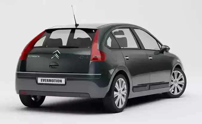 Gray Car Citroen C4