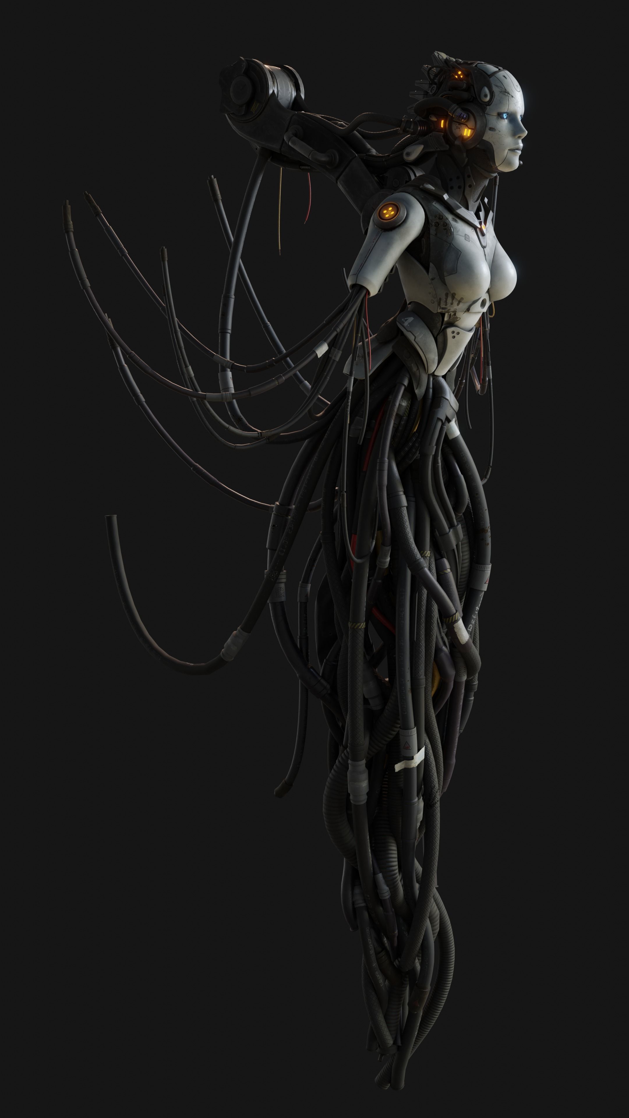 Starcraft II Adjutant - 3D Print 3D print model_1