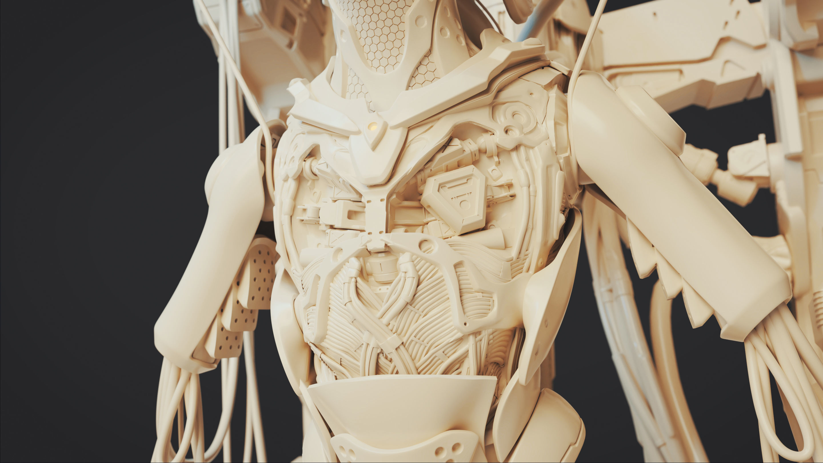 Starcraft II Adjutant - 3D Print 3D print model_29