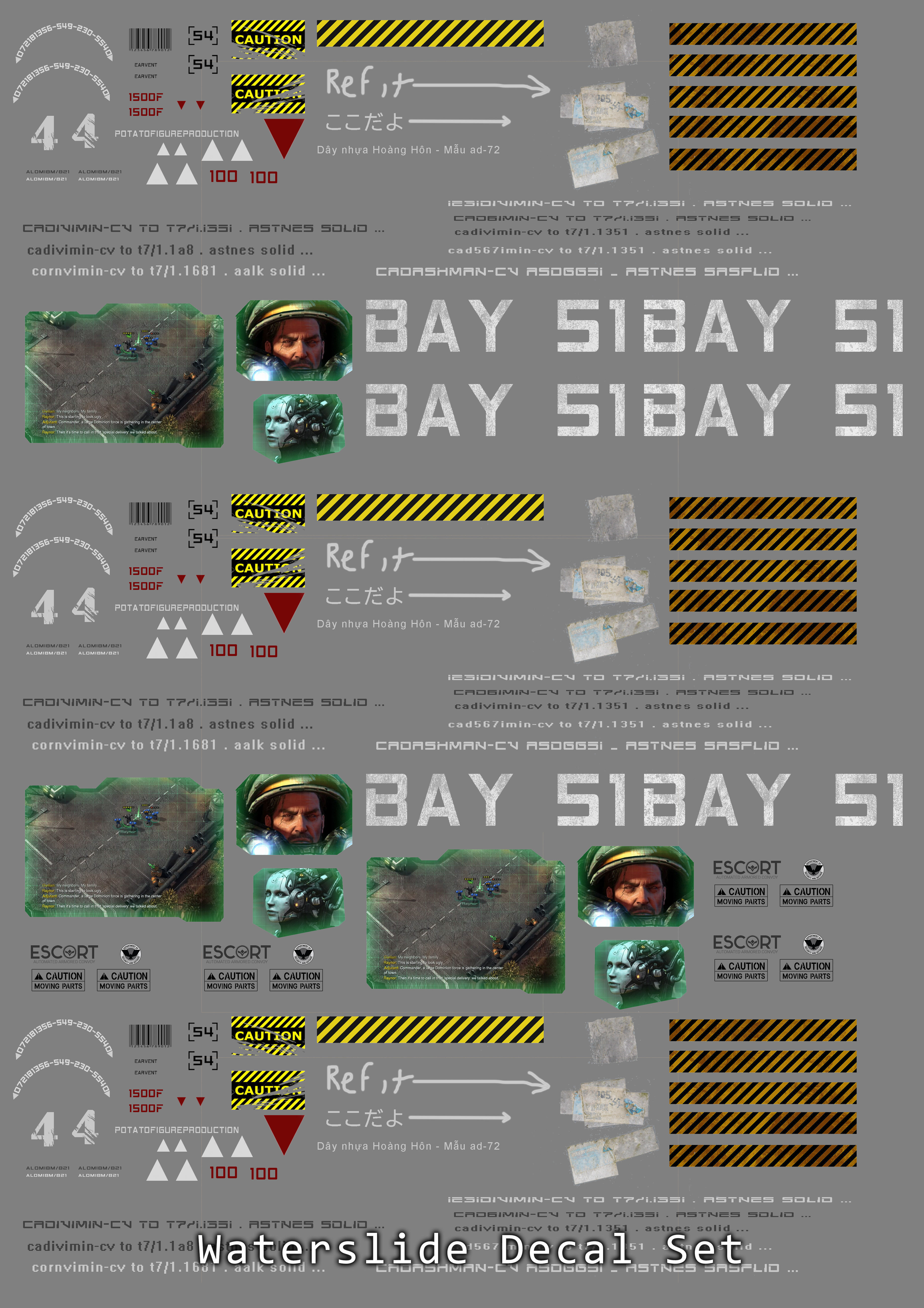 Starcraft II Adjutant - 3D Print 3D print model_19