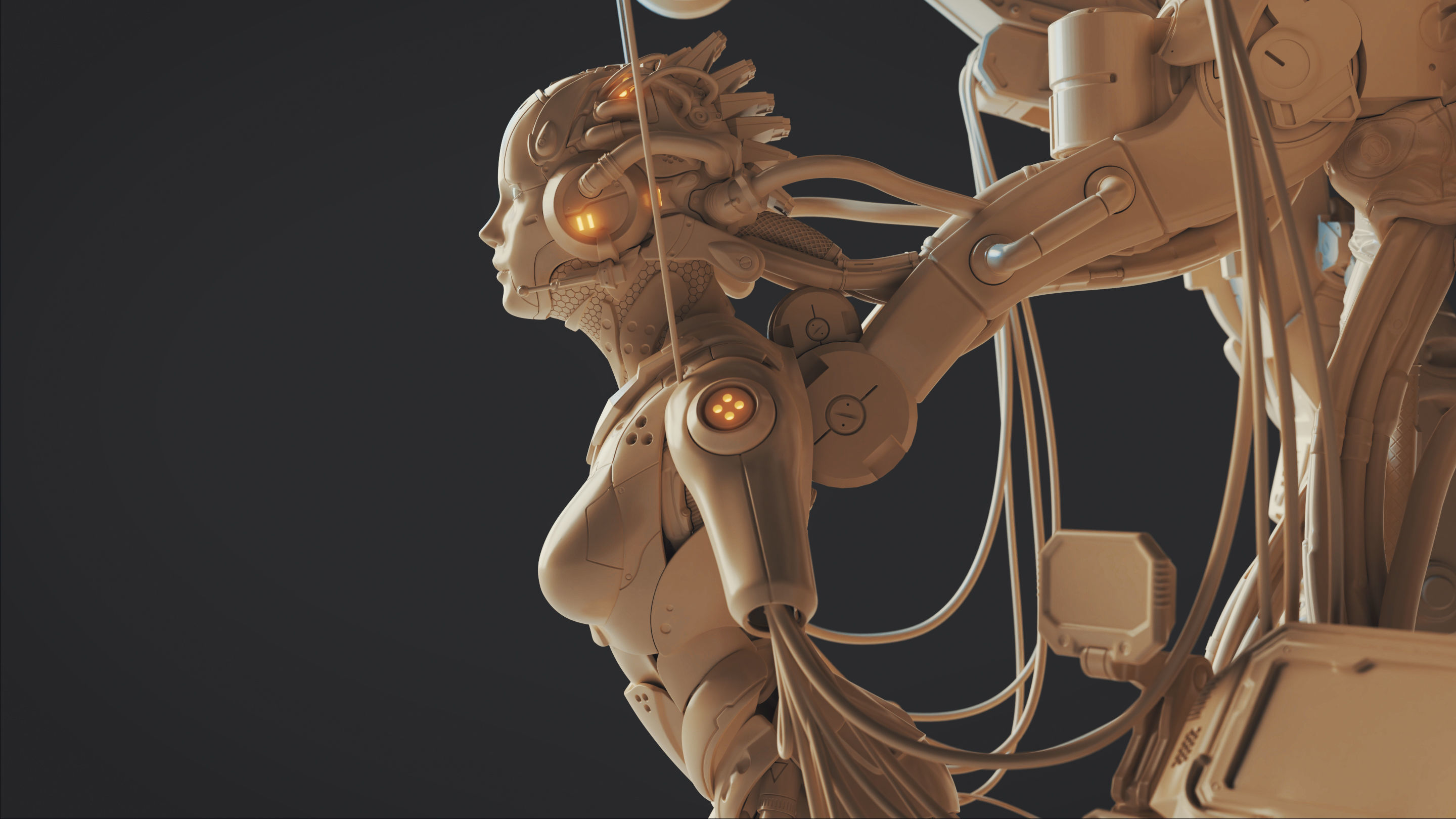 Starcraft II Adjutant - 3D Print 3D print model_25