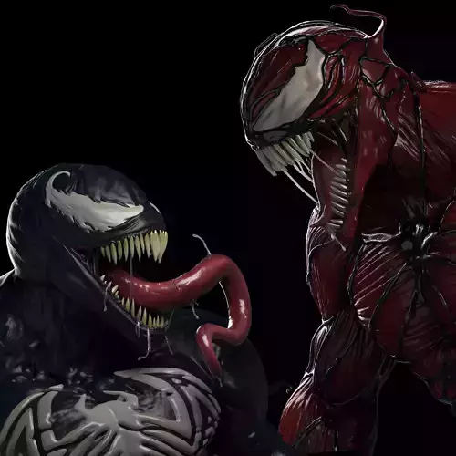 The symbiote pack 3D Model Collection